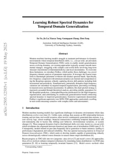 Learning Robust Spectral Dynamics for Temporal Domain Generalization