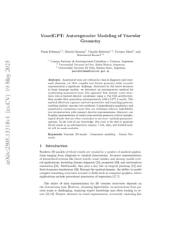 VesselGPT: Autoregressive Modeling of Vascular Geometry