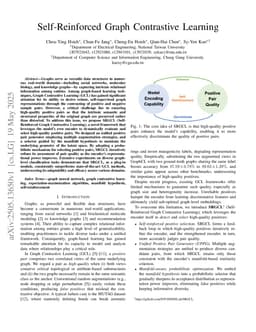 Self-Reinforced Graph Contrastive Learning