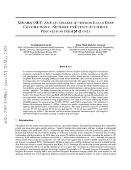 XDementNET: An Explainable Attention Based Deep Convolutional Network to Detect Alzheimer Progression from MRI data