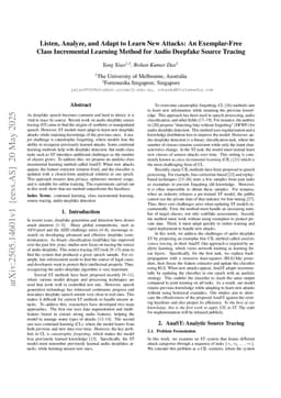 Listen, Analyze, and Adapt to Learn New Attacks: An Exemplar-Free Class Incremental Learning Method for Audio Deepfake Source Tracing