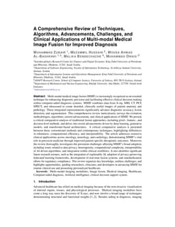 A Comprehensive Review of Techniques, Algorithms, Advancements, Challenges, and Clinical Applications of Multi-modal Medical Image Fusion for Improved Diagnosis