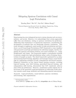 Mitigating Spurious Correlations with Causal Logit Perturbation