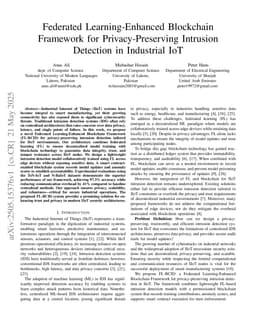 Federated Learning-Enhanced Blockchain Framework for Privacy-Preserving Intrusion Detection in Industrial IoT