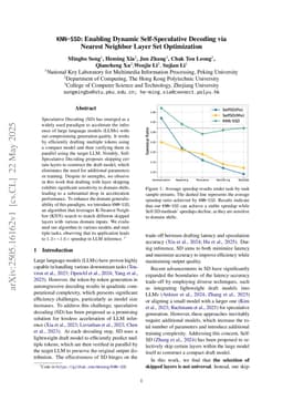 KNN-SSD: Enabling Dynamic Self-Speculative Decoding via Nearest Neighbor Layer Set Optimization