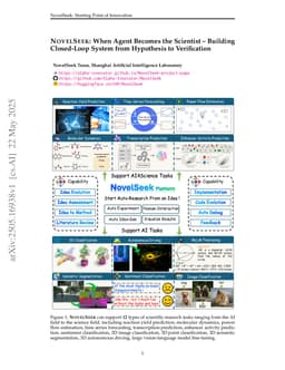 NovelSeek: When Agent Becomes the Scientist -- Building Closed-Loop System from Hypothesis to Verification