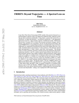 FRIREN: Beyond Trajectories -- A Spectral Lens on Time