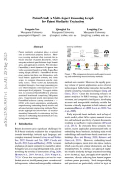 PatentMind: A Multi-Aspect Reasoning Graph for Patent Similarity Evaluation
