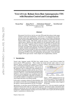 VoiceStar: Robust Zero-Shot Autoregressive TTS with Duration Control and Extrapolation
