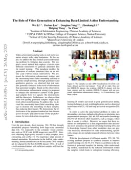 The Role of Video Generation in Enhancing Data-Limited Action Understanding