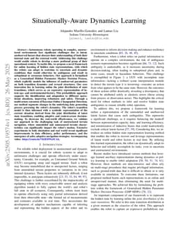 Situationally-Aware Dynamics Learning