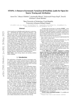 STOPA: A Database of Systematic VariaTion Of DeePfake Audio for Open-Set Source Tracing and Attribution