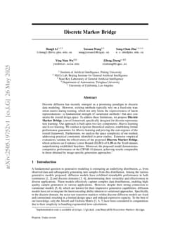 Discrete Markov Bridge