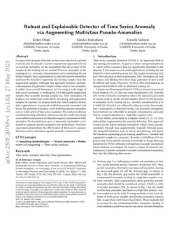 Robust and Explainable Detector of Time Series Anomaly via Augmenting Multiclass Pseudo-Anomalies