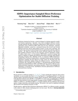 SDPO: Importance-Sampled Direct Preference Optimization for Stable Diffusion Training