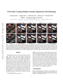 PAN-Crafter: Learning Modality-Consistent Alignment for PAN-Sharpening