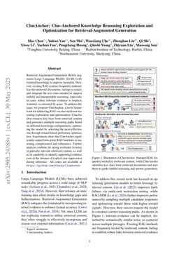 ClueAnchor: Clue-Anchored Knowledge Reasoning Exploration and Optimization for Retrieval-Augmented Generation