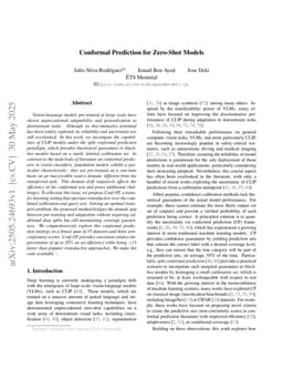 Conformal Prediction for Zero-Shot Models