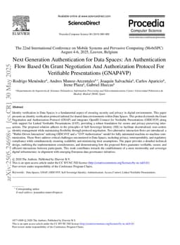 Next Generation Authentication for Data Spaces: An Authentication Flow Based On Grant Negotiation And Authorization Protocol For Verifiable Presentations (GNAP4VP)