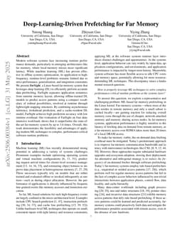 Deep-Learning-Driven Prefetching for Far Memory