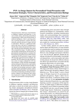 PVP: An Image Dataset for Personalized Visual Persuasion with Persuasion Strategies, Viewer Characteristics, and Persuasiveness Ratings