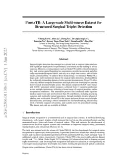 ProstaTD: A Large-scale Multi-source Dataset for Structured Surgical Triplet Detection