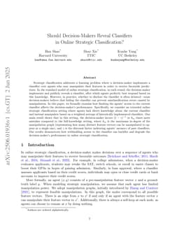 Should Decision-Makers Reveal Classifiers in Online Strategic Classification?
