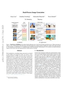 Dual-Process Image Generation