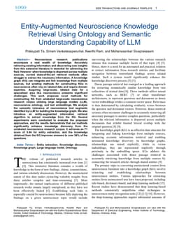 Entity-Augmented Neuroscience Knowledge Retrieval Using Ontology and Semantic Understanding Capability of LLM