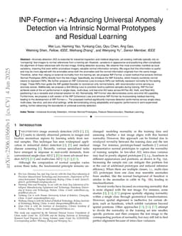 INP-Former++: Advancing Universal Anomaly Detection via Intrinsic Normal Prototypes and Residual Learning