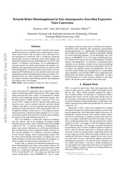 Towards Better Disentanglement in Non-Autoregressive Zero-Shot Expressive Voice Conversion
