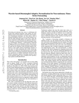 Wavelet-based Disentangled Adaptive Normalization for Non-stationary Times Series Forecasting