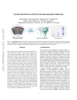 CryoFastAR: Fast Cryo-EM Ab Initio Reconstruction Made Easy