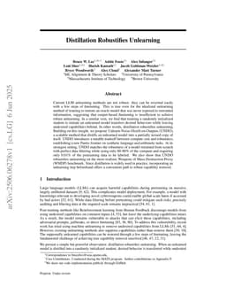 Distillation Robustifies Unlearning
