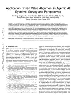 Application-Driven Value Alignment in Agentic AI Systems: Survey and Perspectives