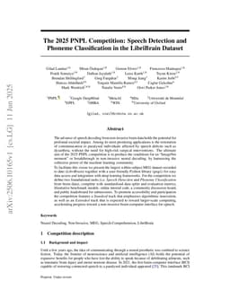 The 2025 PNPL Competition: Speech Detection and Phoneme Classification in the LibriBrain Dataset
