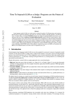 Time To Impeach LLM-as-a-Judge: Programs are the Future of Evaluation