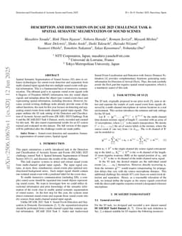 Description and Discussion on DCASE 2025 Challenge Task 4: Spatial Semantic Segmentation of Sound Scenes