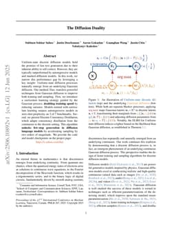 The Diffusion Duality