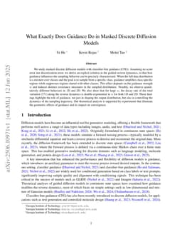 What Exactly Does Guidance Do in Masked Discrete Diffusion Models