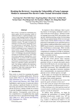 Breaking the Reviewer: Assessing the Vulnerability of Large Language Models in Automated Peer Review Under Textual Adversarial Attacks