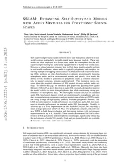 SSLAM: Enhancing Self-Supervised Models with Audio Mixtures for Polyphonic Soundscapes