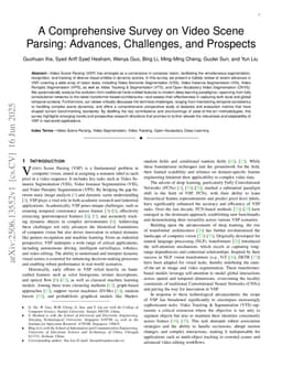 A Comprehensive Survey on Video Scene Parsing:Advances, Challenges, and Prospects