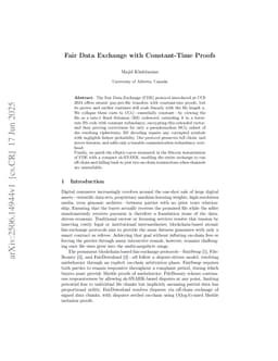 Fair Data Exchange at Near-Plaintext Efficiency