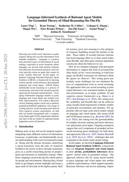 Language-Informed Synthesis of Rational Agent Models for Grounded Theory-of-Mind Reasoning On-The-Fly