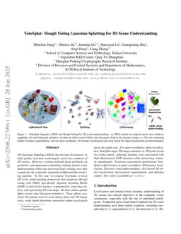 VoteSplat: Hough Voting Gaussian Splatting for 3D Scene Understanding