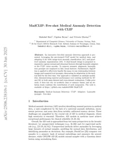 MadCLIP: Few-shot Medical Anomaly Detection with CLIP