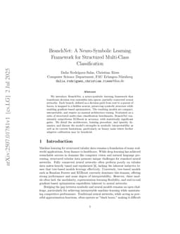 BranchNet: A Neuro-Symbolic Learning Framework for Structured Multi-Class Classification