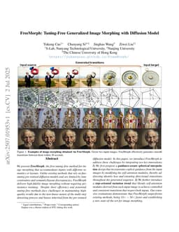 FreeMorph: Tuning-Free Generalized Image Morphing with Diffusion Model
