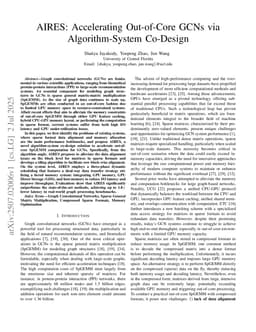 AIRES: Accelerating Out-of-Core GCNs via Algorithm-System Co-Design